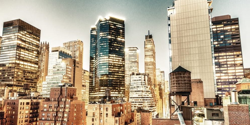 Midtown Manhattan dusk