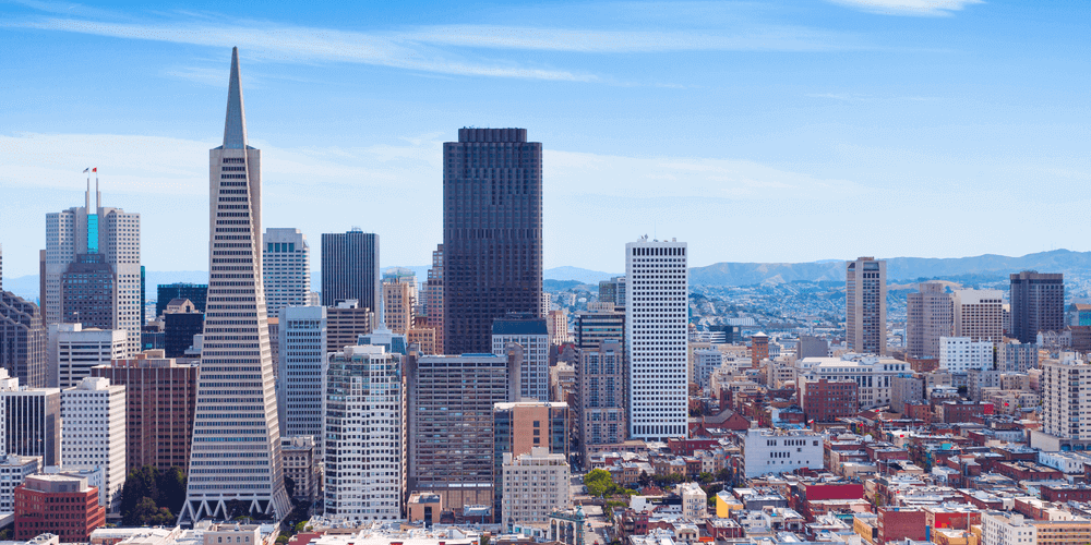 San Francisco coworking skyline
