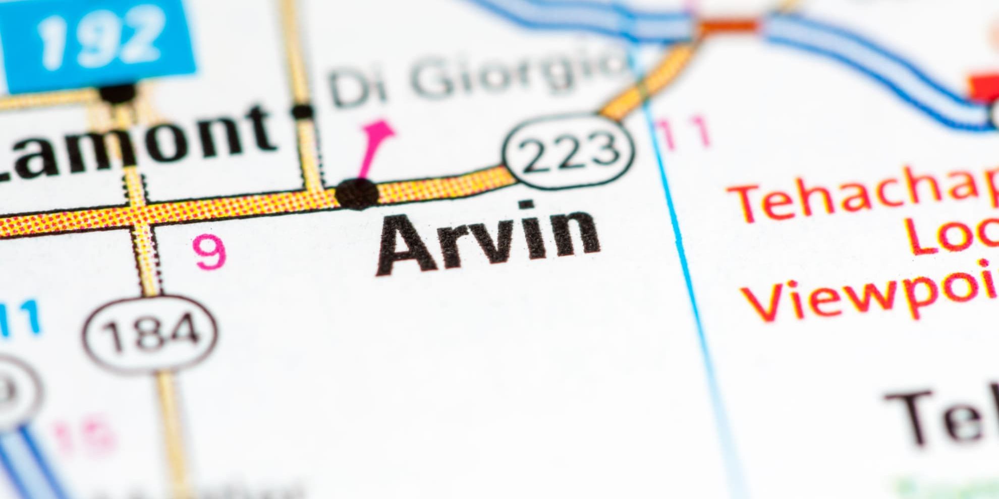 arvin map