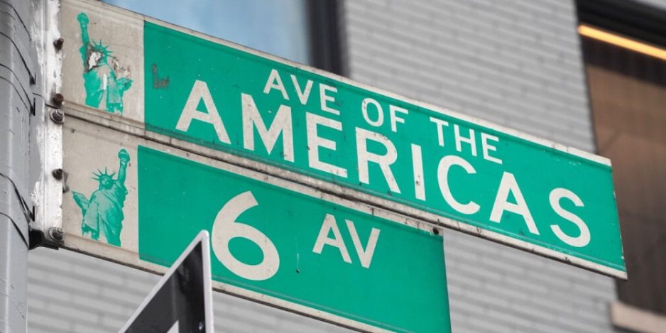 avenue of the americas