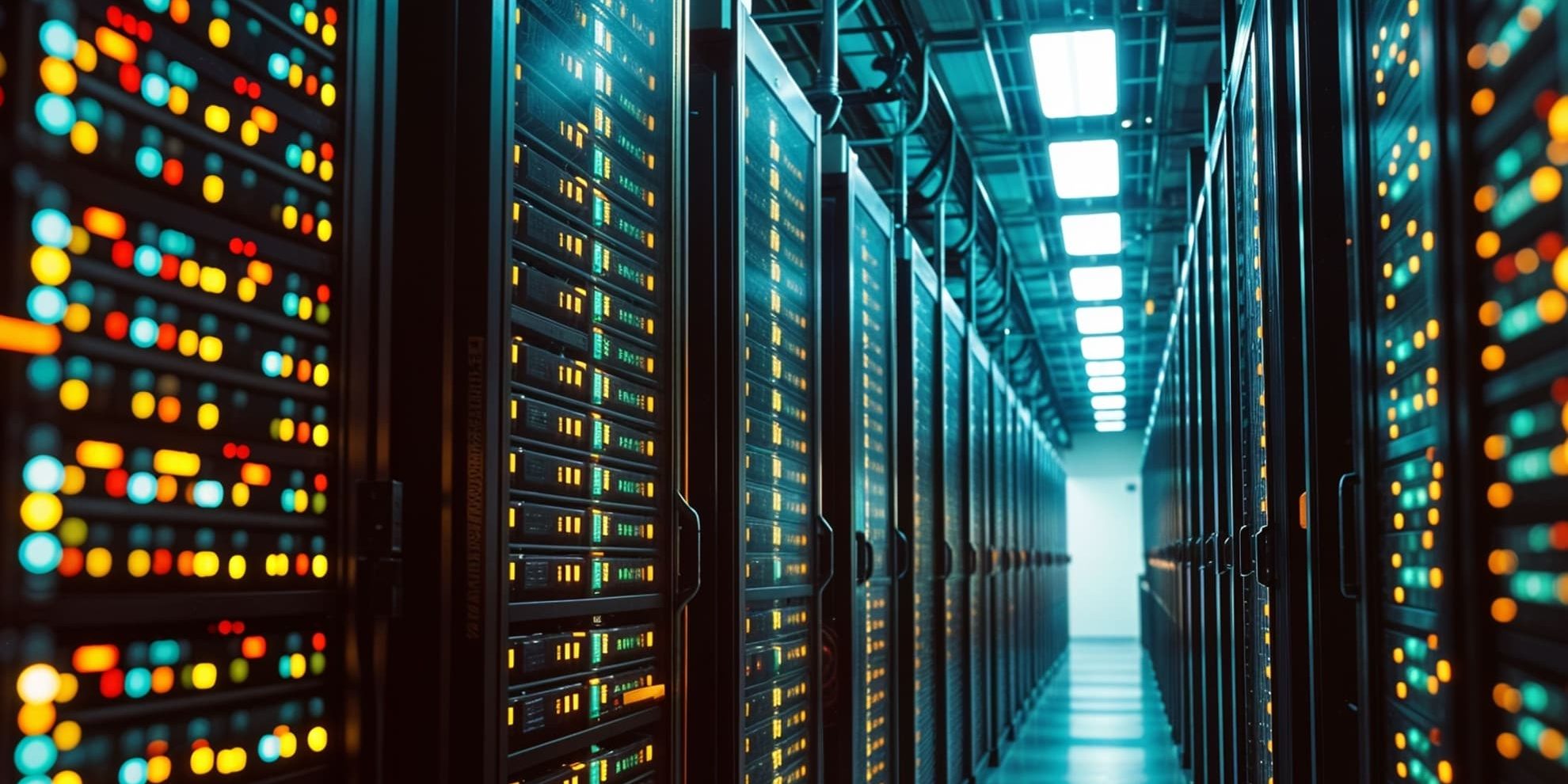 interior of data center