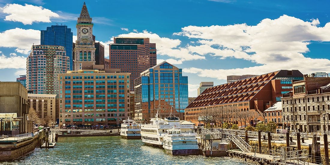 Boston from the river