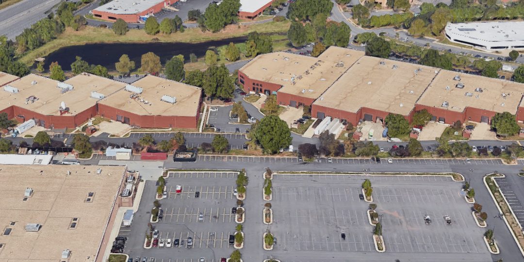 google aerial 3d imagery of sullyfield corporate commerce 1 and 2 in chantilly virginia
