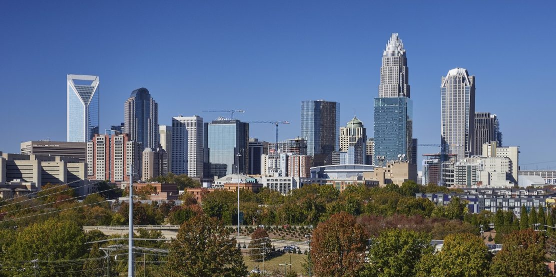 charlotte north carolina downtown skyline