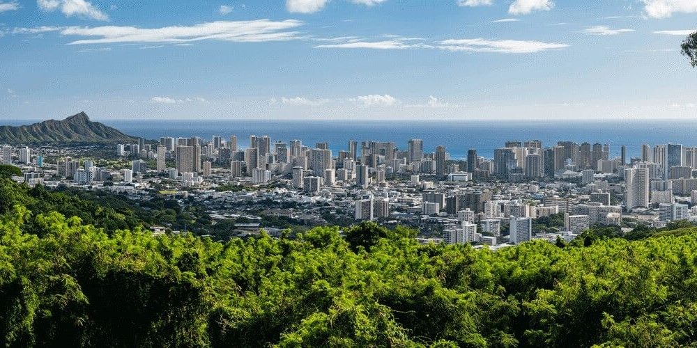 honolulu hawaii skyline