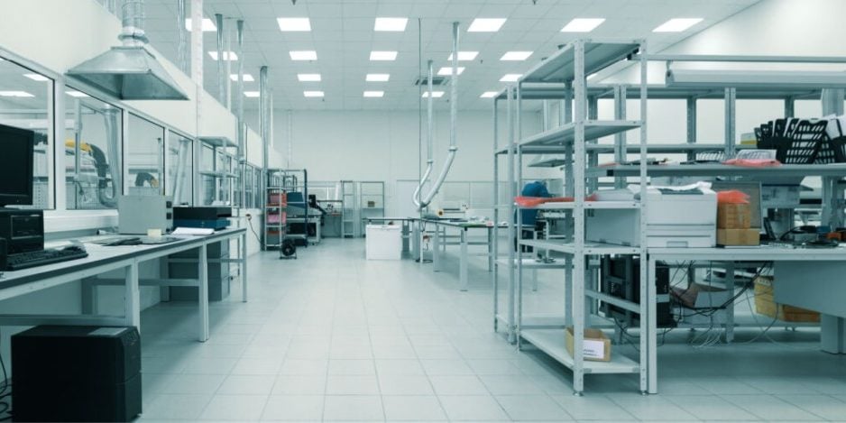 lab interior - industrial flex