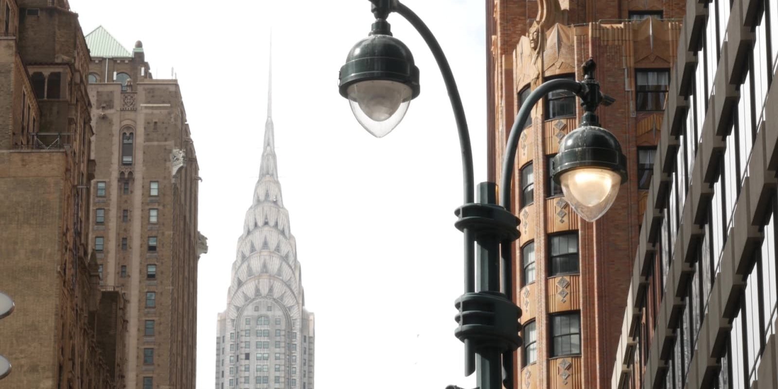 midtown manhattan view of Empire State and surrounding office buildings
