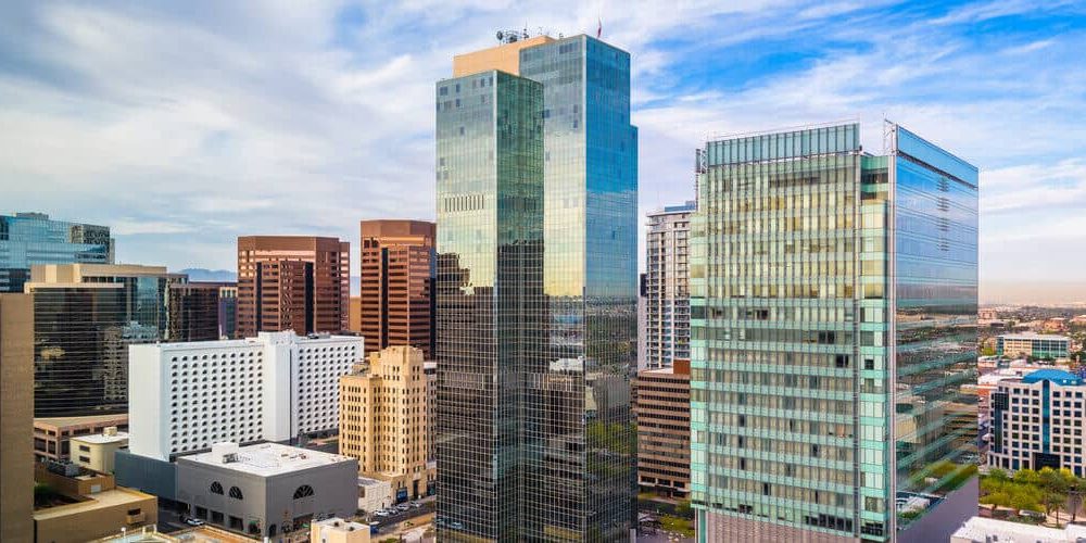 Skyline of Phoenix, Ariz.