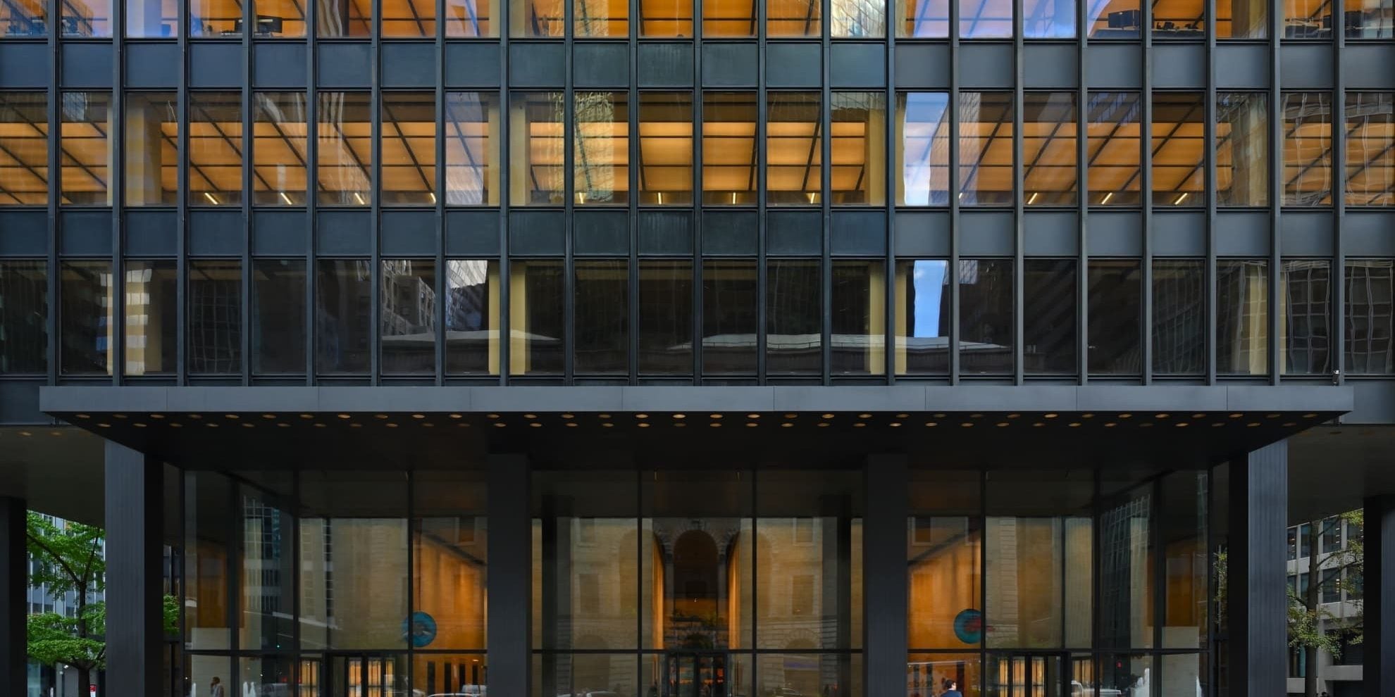 office building entrance