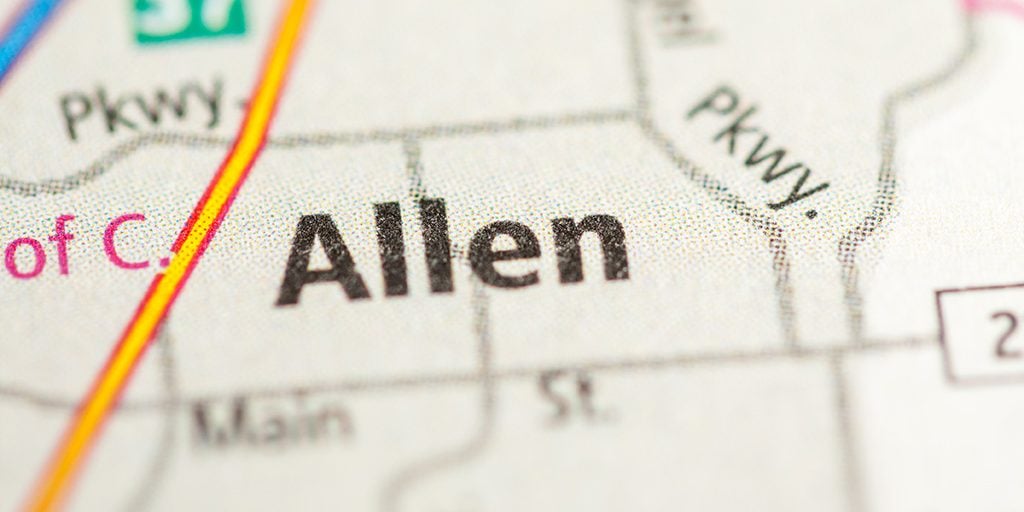 Allen texas corridor
