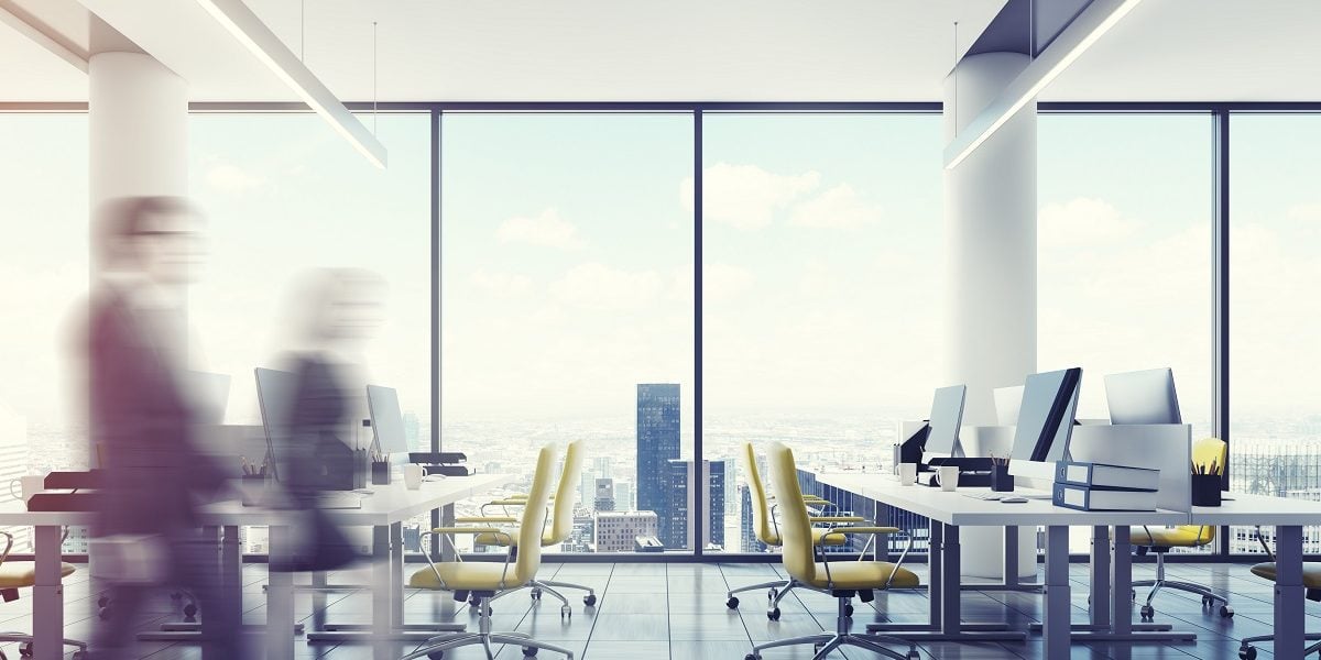 the history of the open office layout