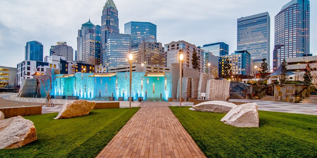 charlotte north carolina skyline