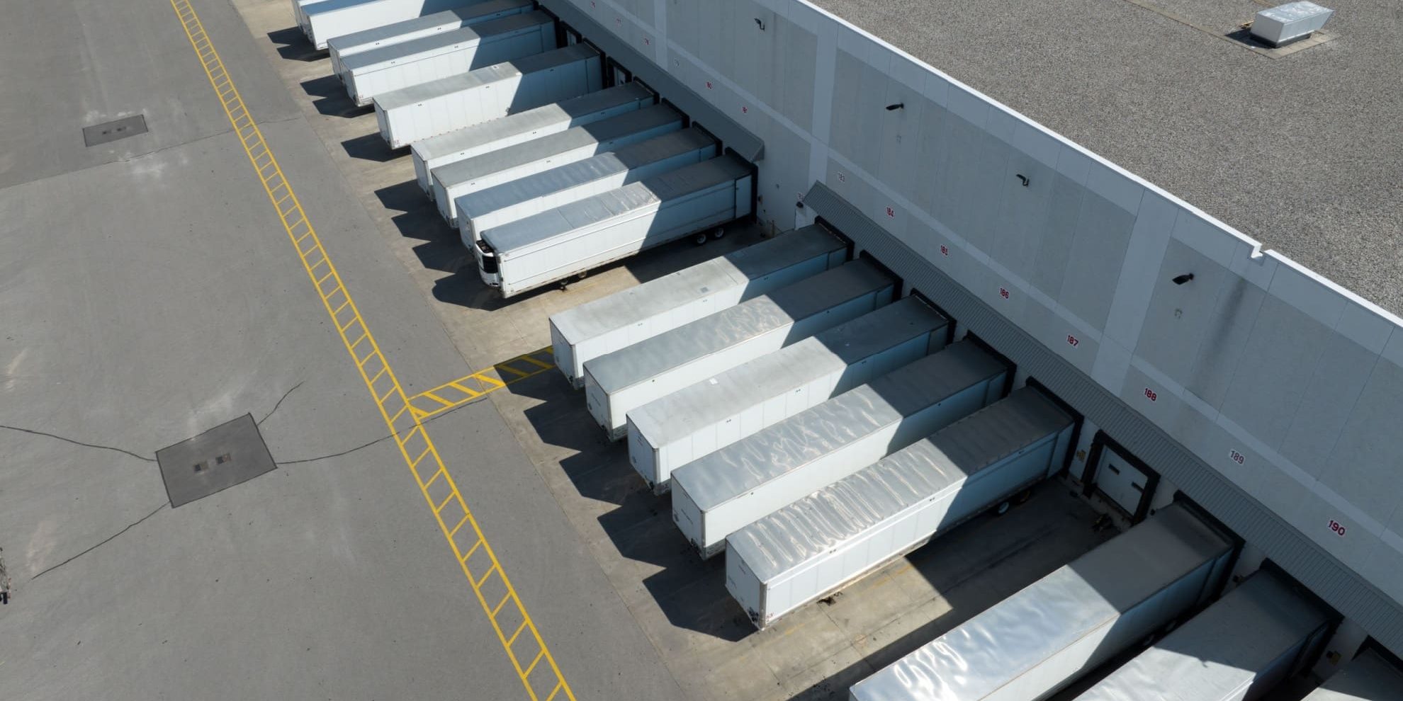 industrial building loading area