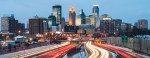 minneapolis-skyline-dusk-highway-overexposure-panorama