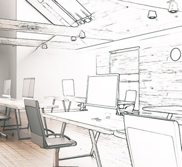 office solutions design sketch