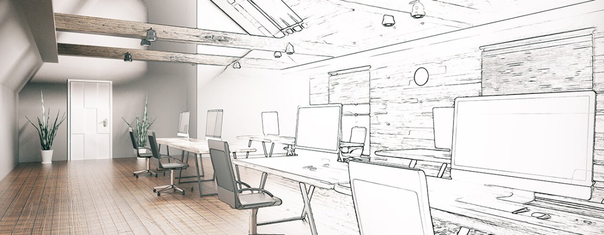 office solutions design sketch