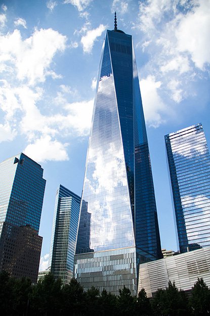 freedom tower new york skyline