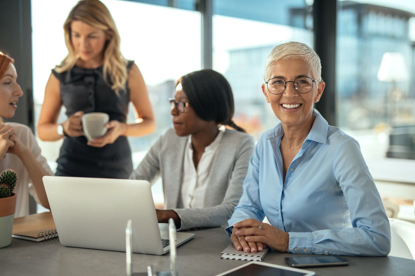 women at the office