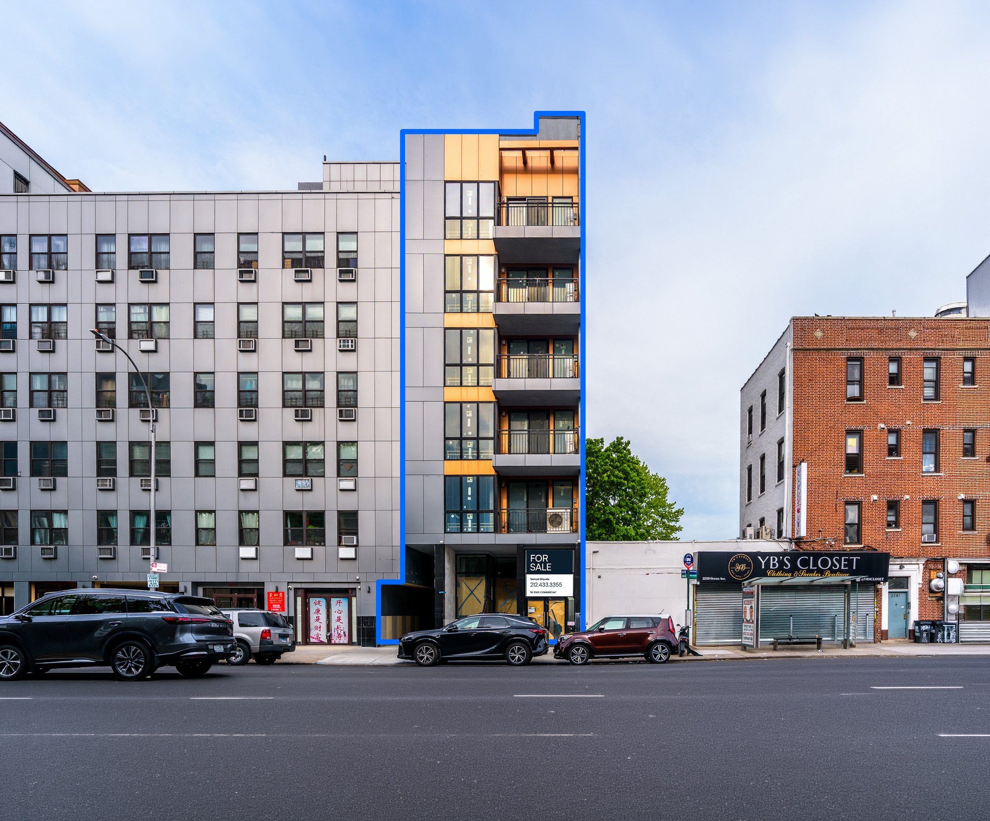 2537 Ocean Avenue | 7-Story Mixed-Use New Development for Sale