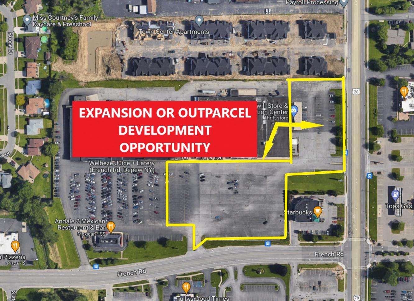 1460 French Road - 1-3 Retail Pad Site Available for Lease