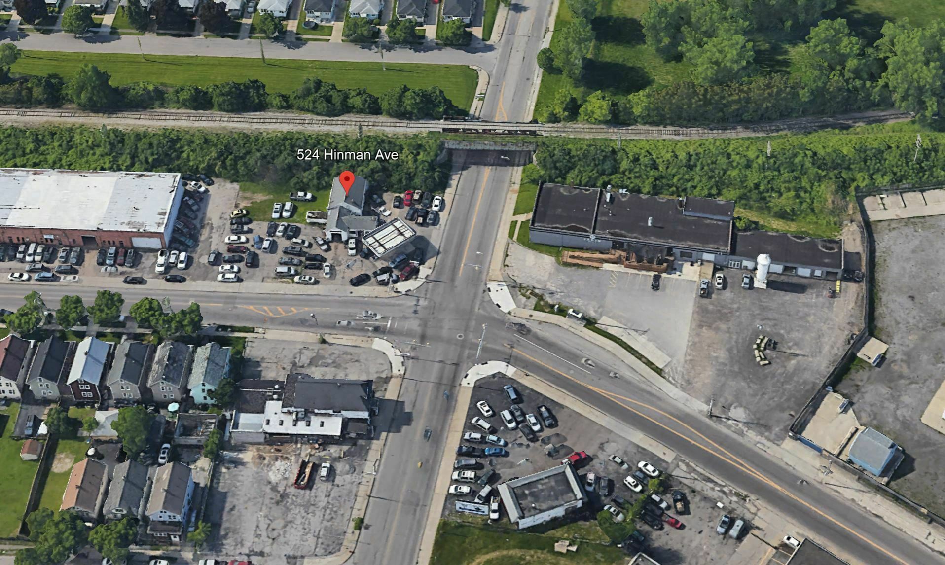 524 Hinman Ave -  1,644+/- SF Unbranded Gas Station