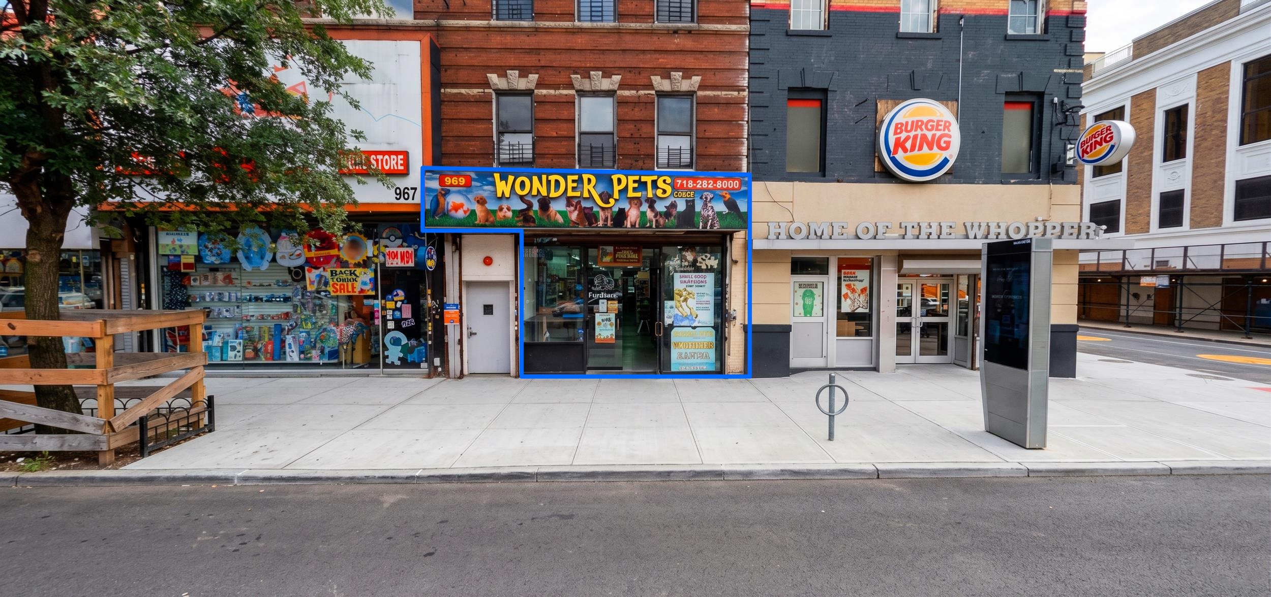 2,000 SF Â¦ 969 Flatbush Avenue Â¦ Vanila Box Retail Space with 22 FT Frontage and Full Basement for Lease
