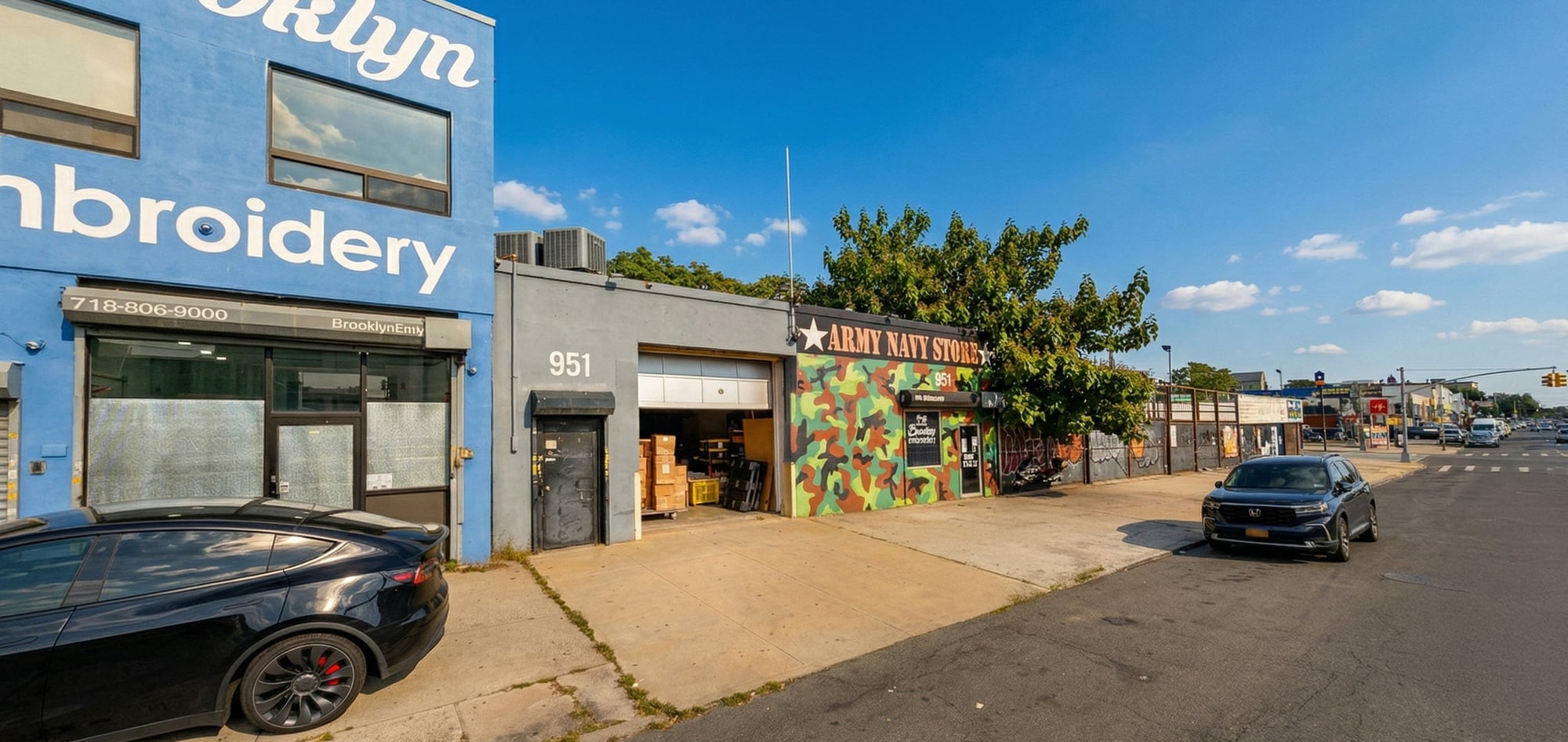 4,950 SF Warehouse + 2,000 SF Rear Lot For Sale