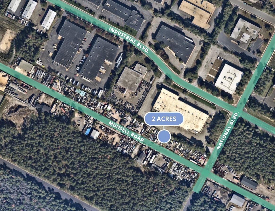 Munsell Road Land Site