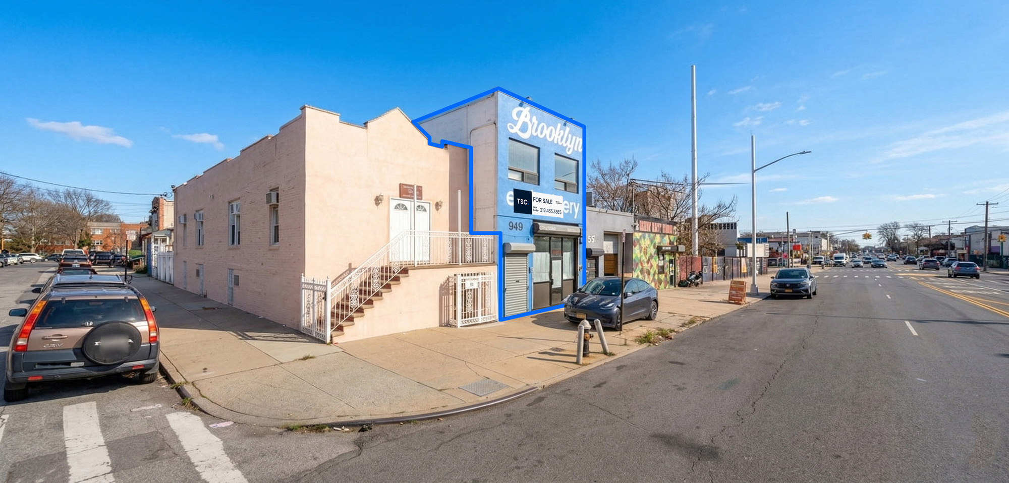 2,240 SF | 949 Remsen Avenue | Warehouse For Sale - Delivered Vacant