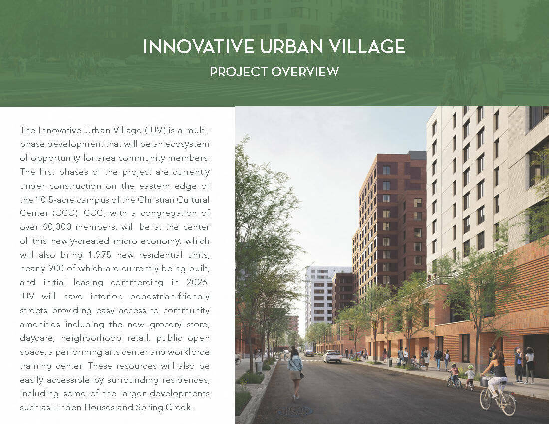 EAST NEW YORK INNOVATIVE URBAN VILLAGE