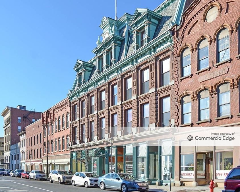 Caledonia Building 185 High Street, Holyoke, MA Office Space