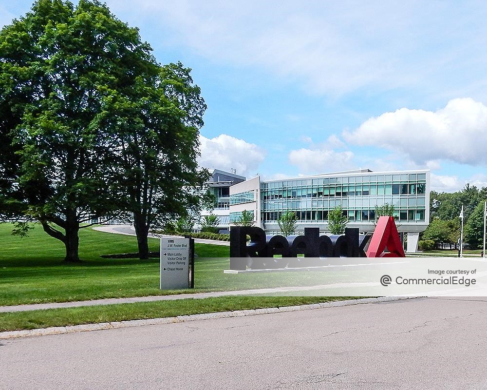 reebok world headquarters canton ma