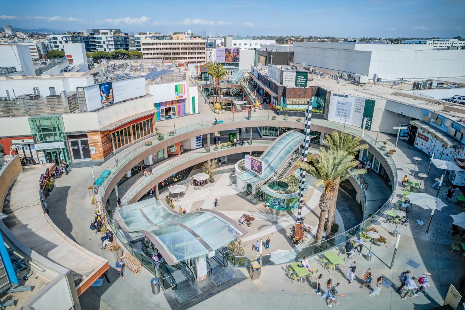 santa monica place map