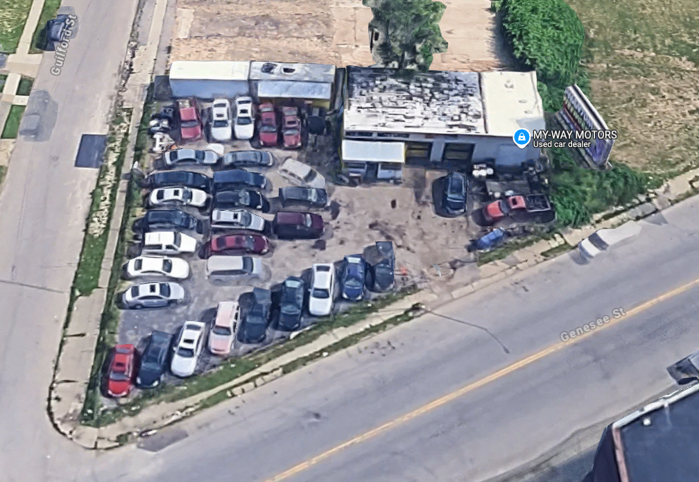 917 Genesee St - 1,200+/- SF 3 Bay Auto Garage